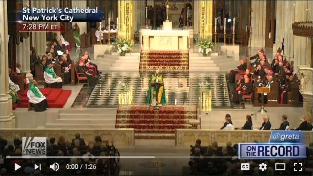 Capture - Pope Francis at St. Patrick Catholic Church in New York City