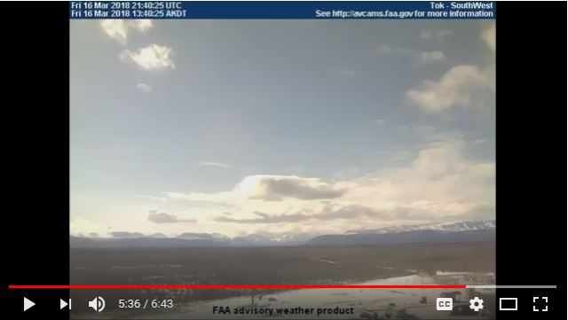 Capture -- Twenty-third picture showing an red planet from Toque, Alaska