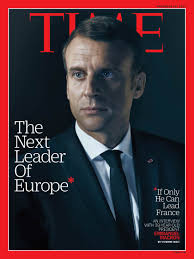 Frecch President Emmanuel Macron Time magazine cover