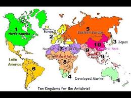images -- World Map of Ten Kingdoms of Antichrist