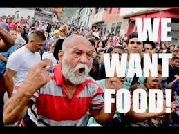 image -- Starving Venezuelan People want Food