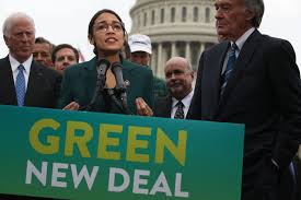 Image -- The Green New Deal of Socialist and Communist Democrat House of Representative members
