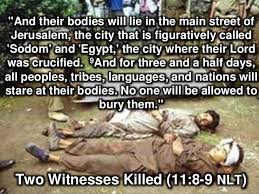 The Two Witnesses killed