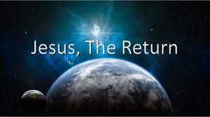 Jesus Christ will Return with the Earth and the Moon in the background