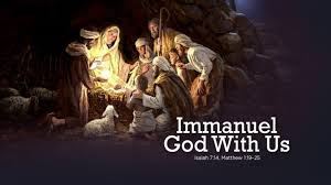 images -- Immanuel God with us at Jesus Birth illustration