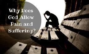 Why Does God Allow Pain and Misery and Suffering PowerPoint Slide