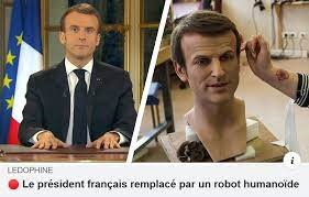 French President replaced by a humanoid robot