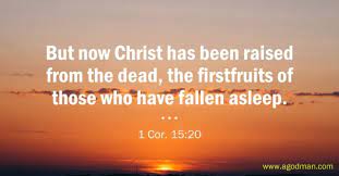 The Feast of Firstfruits signifies the Resurrected Christ for our Enjoyment as a Feast