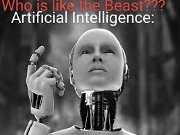 Twitter -- Who is like The Beast -- Artificial Intelligence, Robot