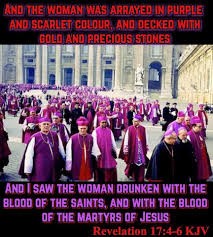Facebook -- The Whore of Babylon -- And the Woman Was Arrayed in Purple and Scarlet Colour and Decked with Gold and Precious Stones