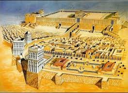 16.) C.) Quora -- Remodel of Herod the Great's Second Temple and surrounding City of Jerusalem illustration