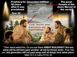17.) A.) The Spirit of Truth -- Jesus told His Disciples that Jerusalem and the Second Temple would be Destroyed illustration