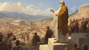 34.) B.) Reddit -- Paul's Speech on Mar's Hill in Athens -- A Bridge Between Faith and Philosophy illustration