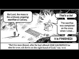 40.) A.) You Tube -- Catholic man dies and finds out by Jesus Christ that Catholicism leads straight to Hell for eternity