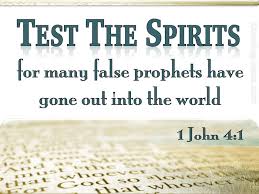 22.) C.) Knowing jesus --Test The Spirits for many false prophets have gone out into the world -- In Block Letters -- 1st John 4 verse 1