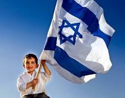 3.)M.) Messianic Bible -- Balfour Declaration -- A little boy with an Israeli Flag